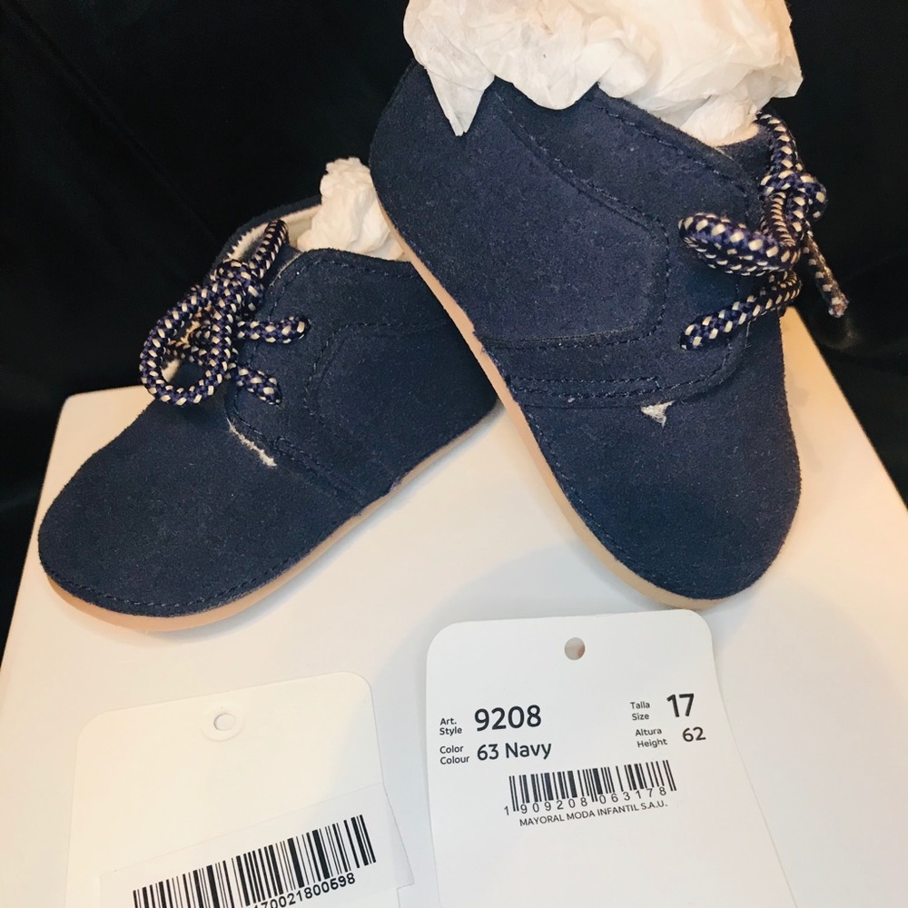 Mid-calf newborn boy boots size 17